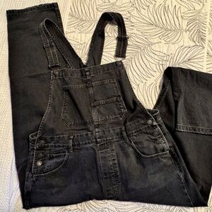 Free People Ziggy Denim Overalls Large